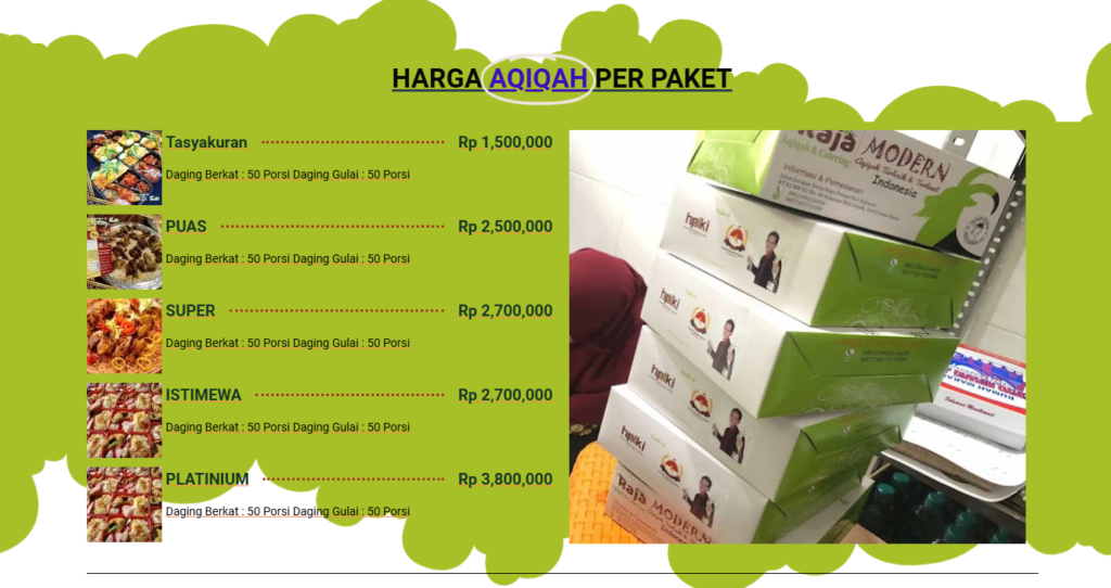 Layanan Aqiqah Jakarta Selatan